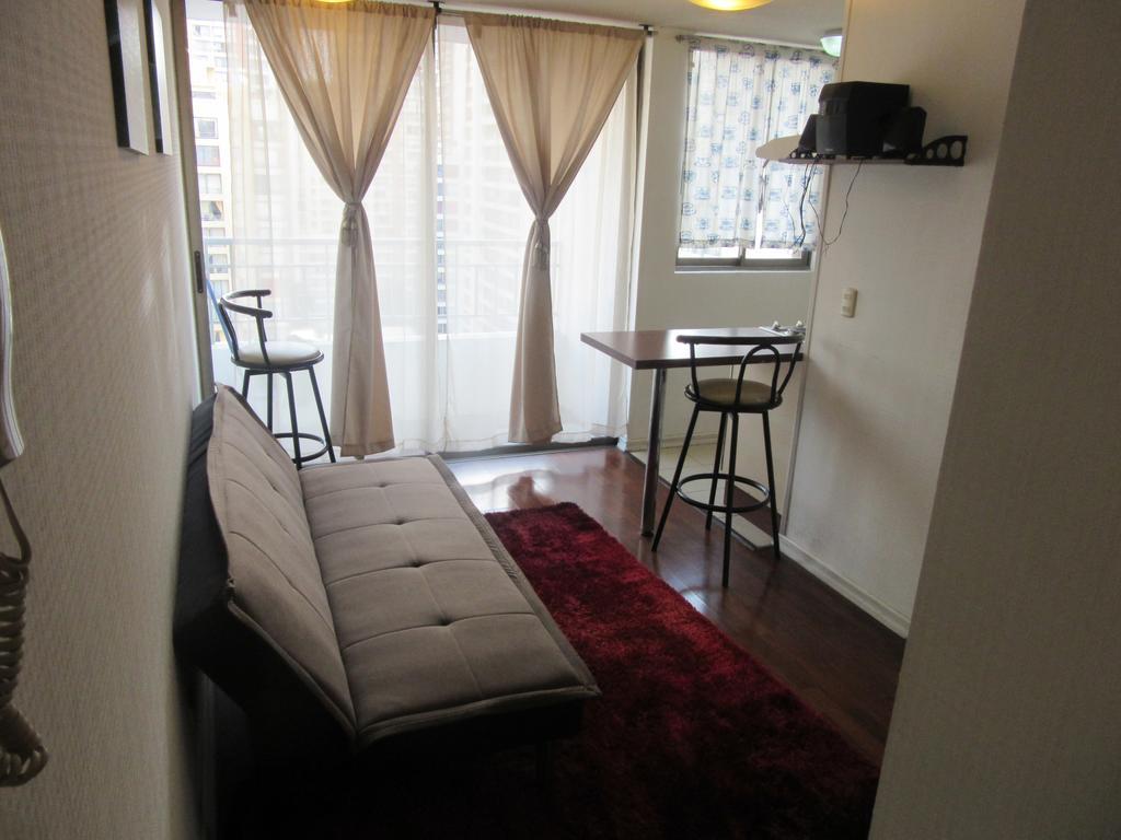 산티아고 Departamento Paseo Bulnes Metro La Moneda 아파트 외부 사진