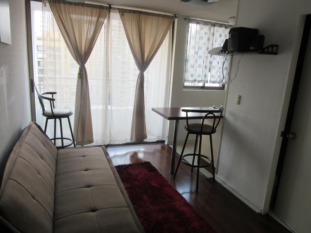 산티아고 Departamento Paseo Bulnes Metro La Moneda 아파트 외부 사진