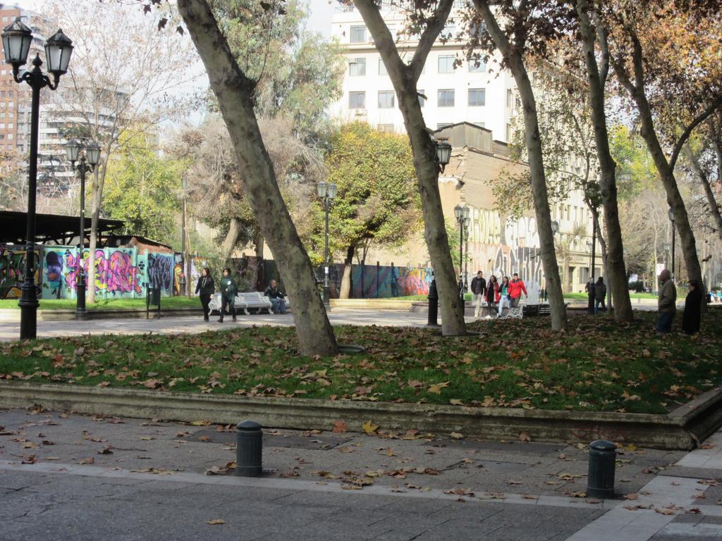 산티아고 Departamento Paseo Bulnes Metro La Moneda 아파트 외부 사진