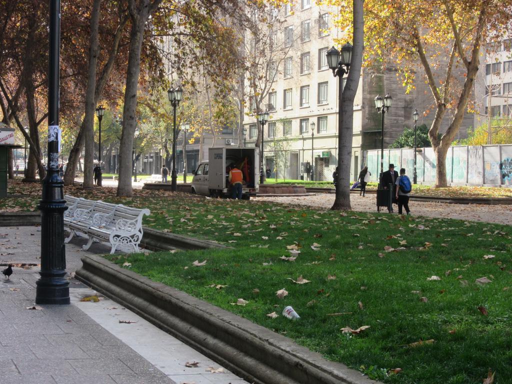 산티아고 Departamento Paseo Bulnes Metro La Moneda 아파트 외부 사진