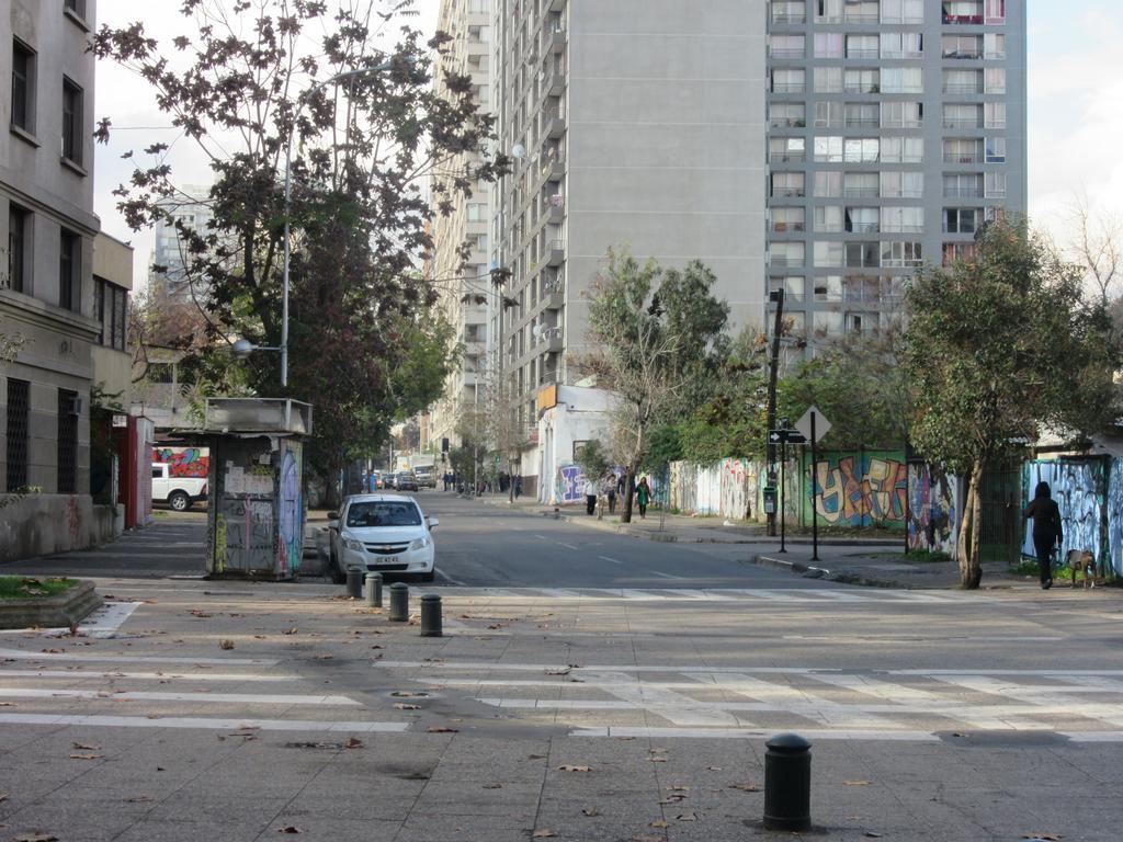 산티아고 Departamento Paseo Bulnes Metro La Moneda 아파트 외부 사진