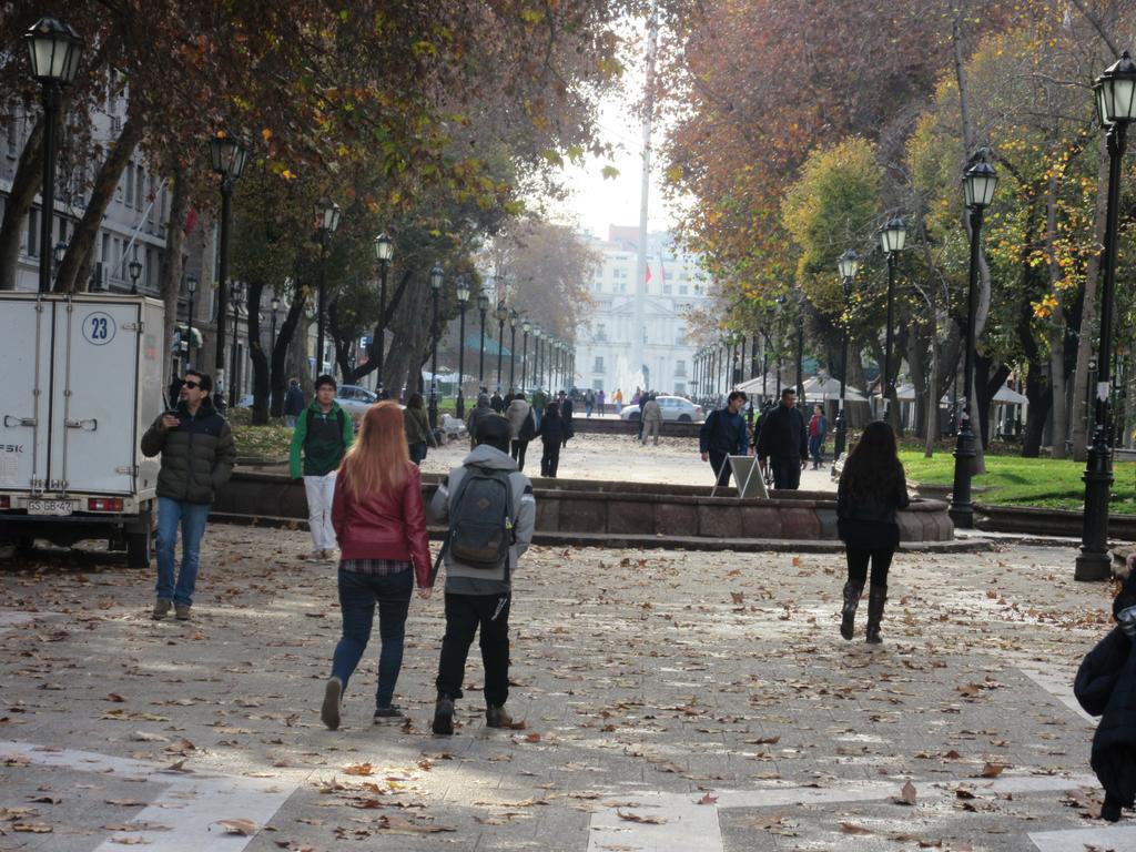 산티아고 Departamento Paseo Bulnes Metro La Moneda 아파트 외부 사진