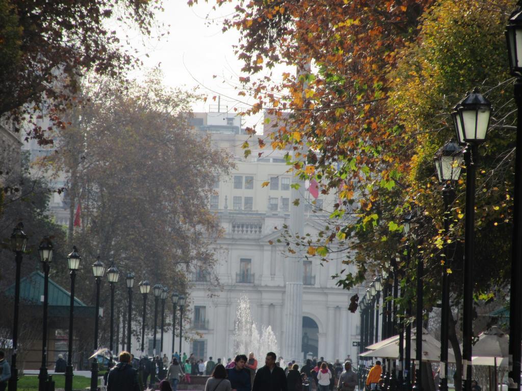 산티아고 Departamento Paseo Bulnes Metro La Moneda 아파트 외부 사진
